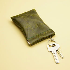 LD New Fashion Leather Long Pocket Key