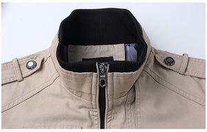 Bomber Jacket Men Windbreaker