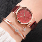 Women Watch with Bracelet