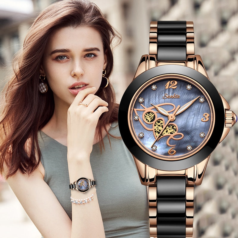 REBEL Women's Watches Waterproof