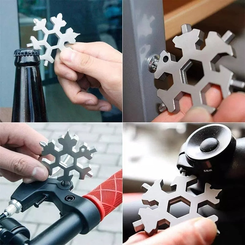 20 in 1 Snowflake Multi-Tool