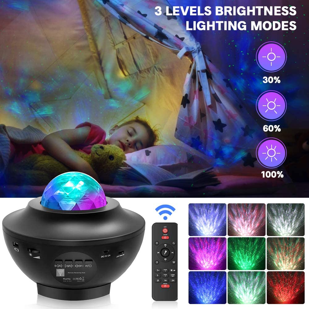 Star Galaxy Projector For Bedroom Decoration Child Kids