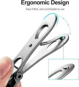 Mr.GREEN Toenail  Steel Fingernail Clippers for Seniors