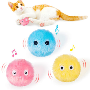 Vital Plush Cat Toys with Batteries Replaceable