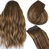 Sunny Fish Wire Hair Extensions Brown to Blonde