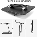 Metal Desk Mobile phone Holder Stand For iPhone Adjustable