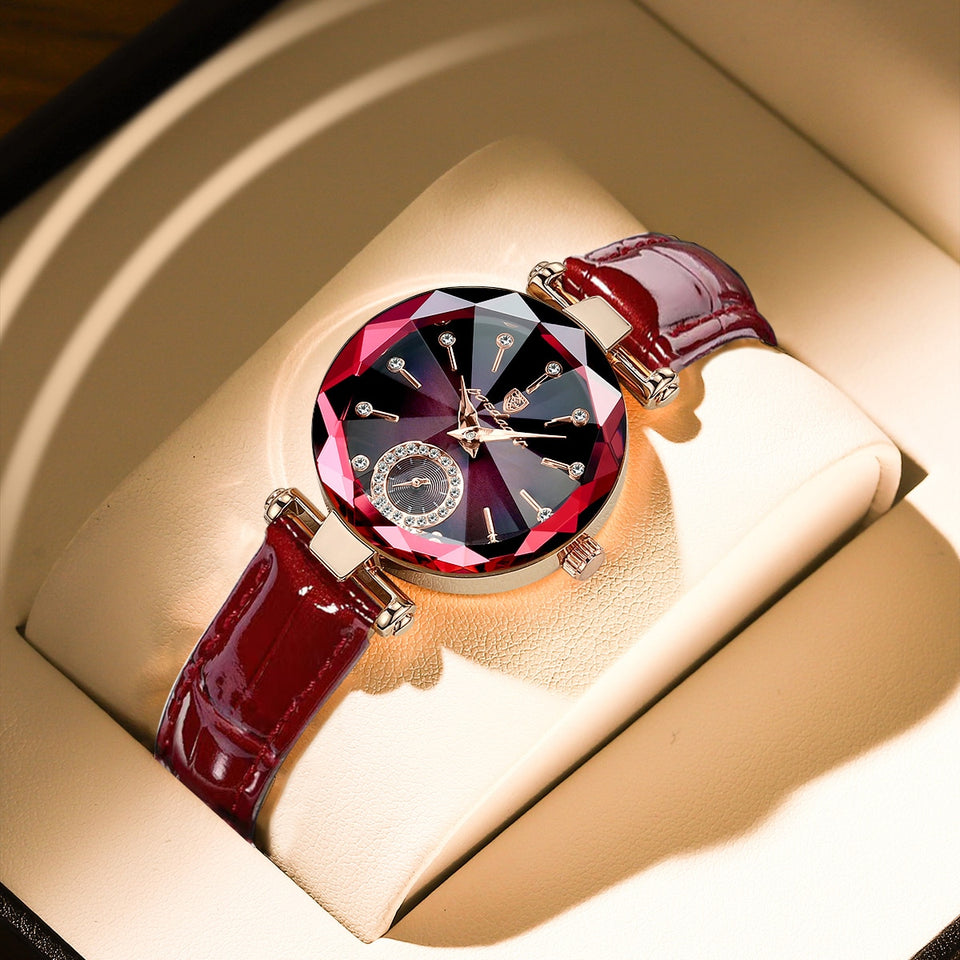 Red Flame Women Watches Fashion