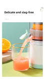 Wireless Slow Juicer Orange Lemon Juicer for Home 7.4V