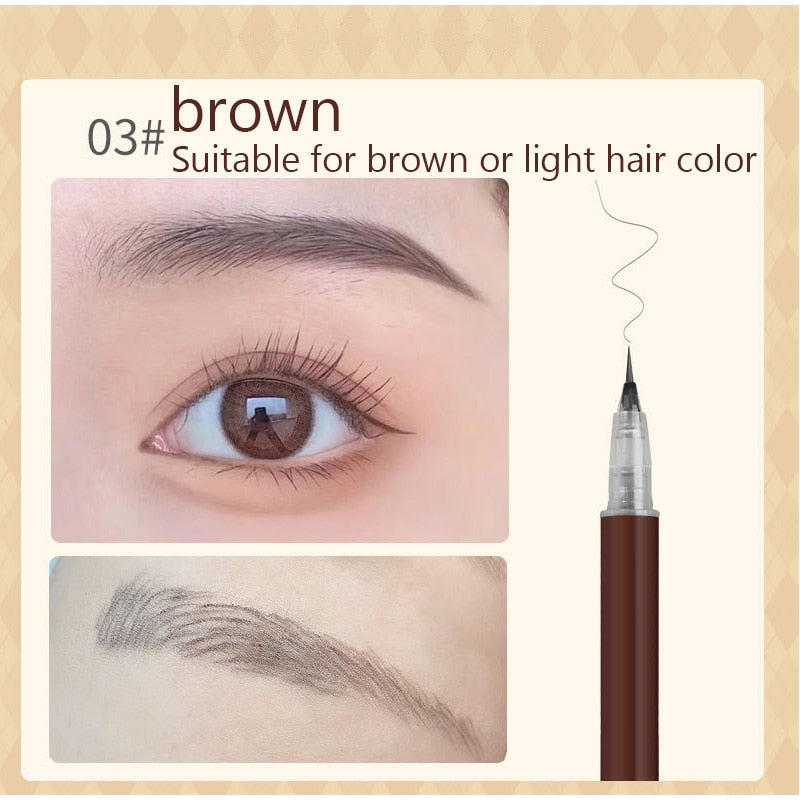 0.01mm Ultra Fine Eyebrows Pencil Waterproof