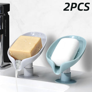 2PCS Suction Cup Soap Dish for Bathroom