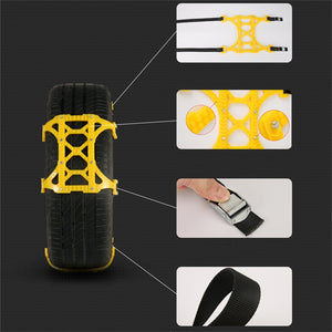 Snow Chain 6PCS Urethane Anti-slip