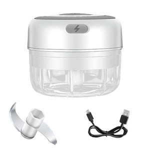 Electric Mini Garlic Chopper, Food Slicer and Chopper