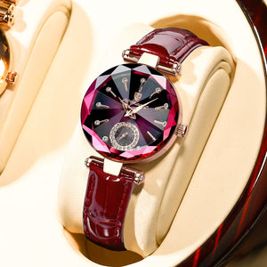 Red Flame Women Watches Fashion