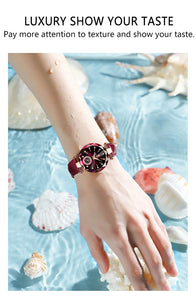 Red Flame Women Watches Fashion