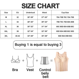 Women 3-in-1 Body Posture Corrector Underwear